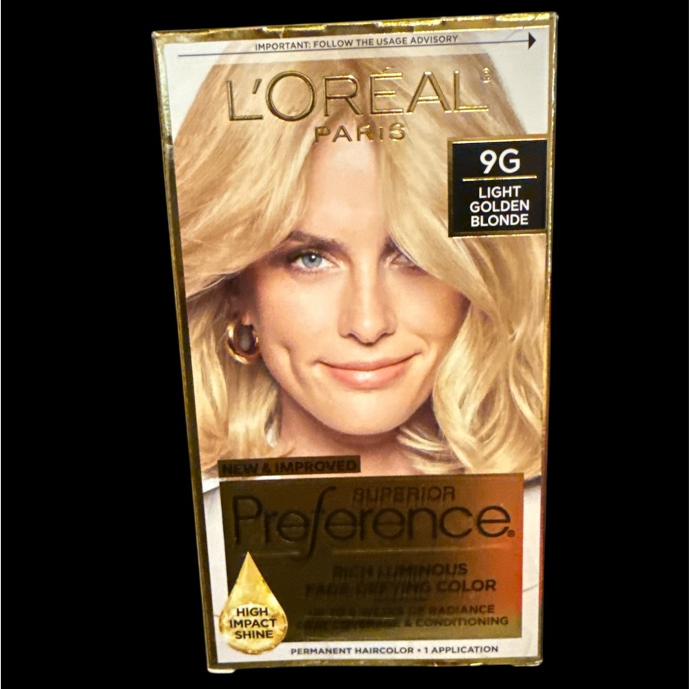 L'Oreal Paris Superior Preference 9G Light Golden Blonde